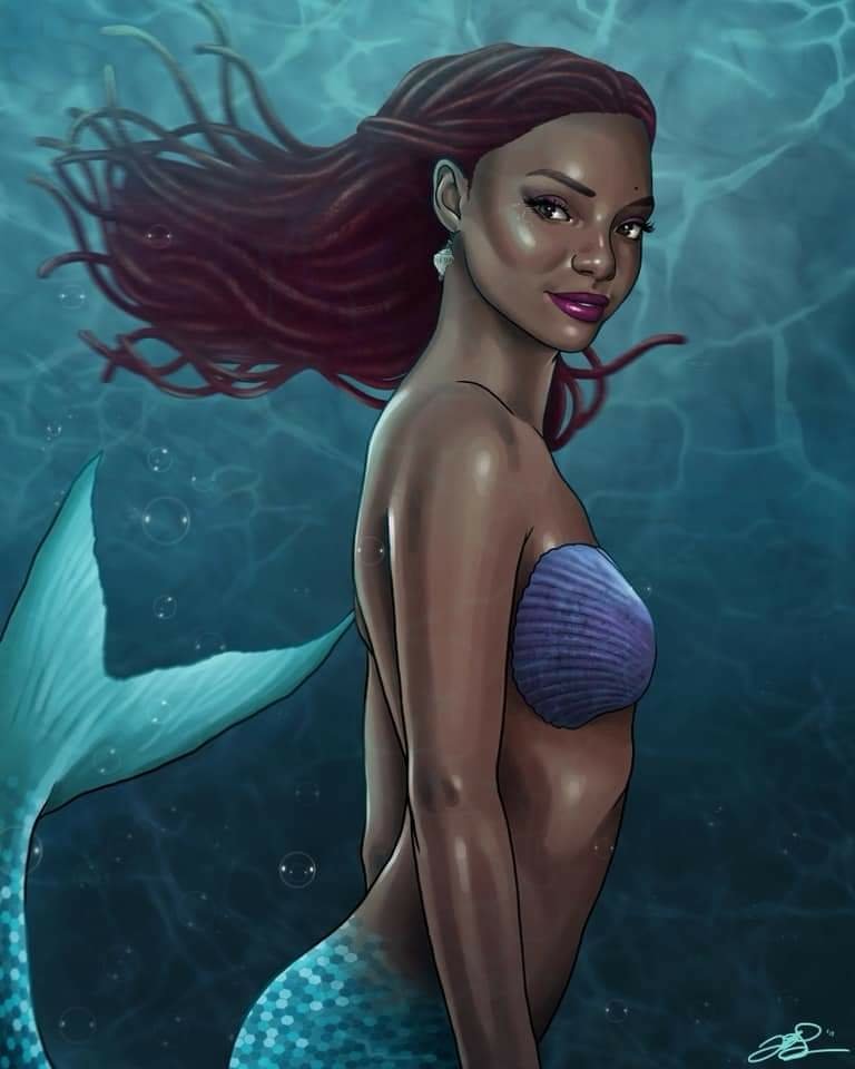 Download Mermaid Ariel (The Little Mermaid) Movie The Little Mermaid (2023) Art