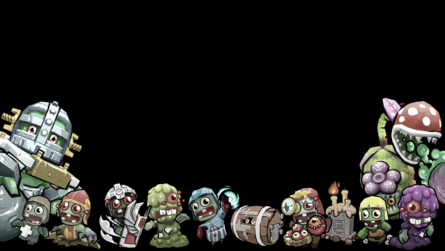 Download Video Game Zombie Rollerz: Pinball Heroes Art