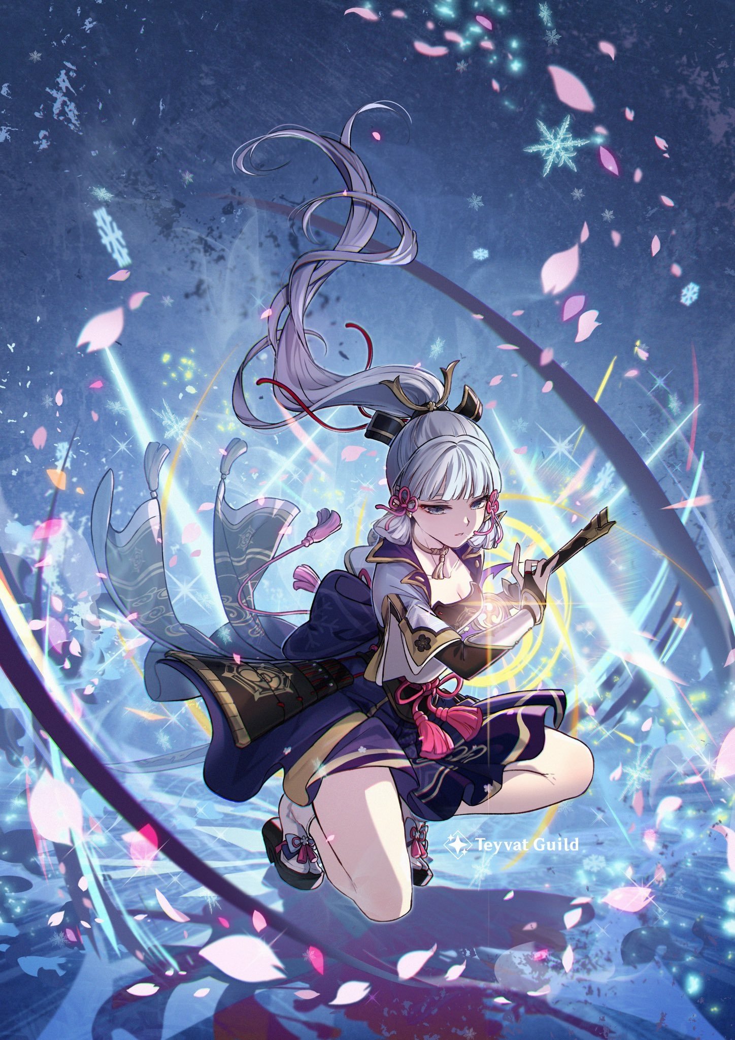 Download Kamisato Ayaka (Genshin Impact) Video Game Genshin Impact Art