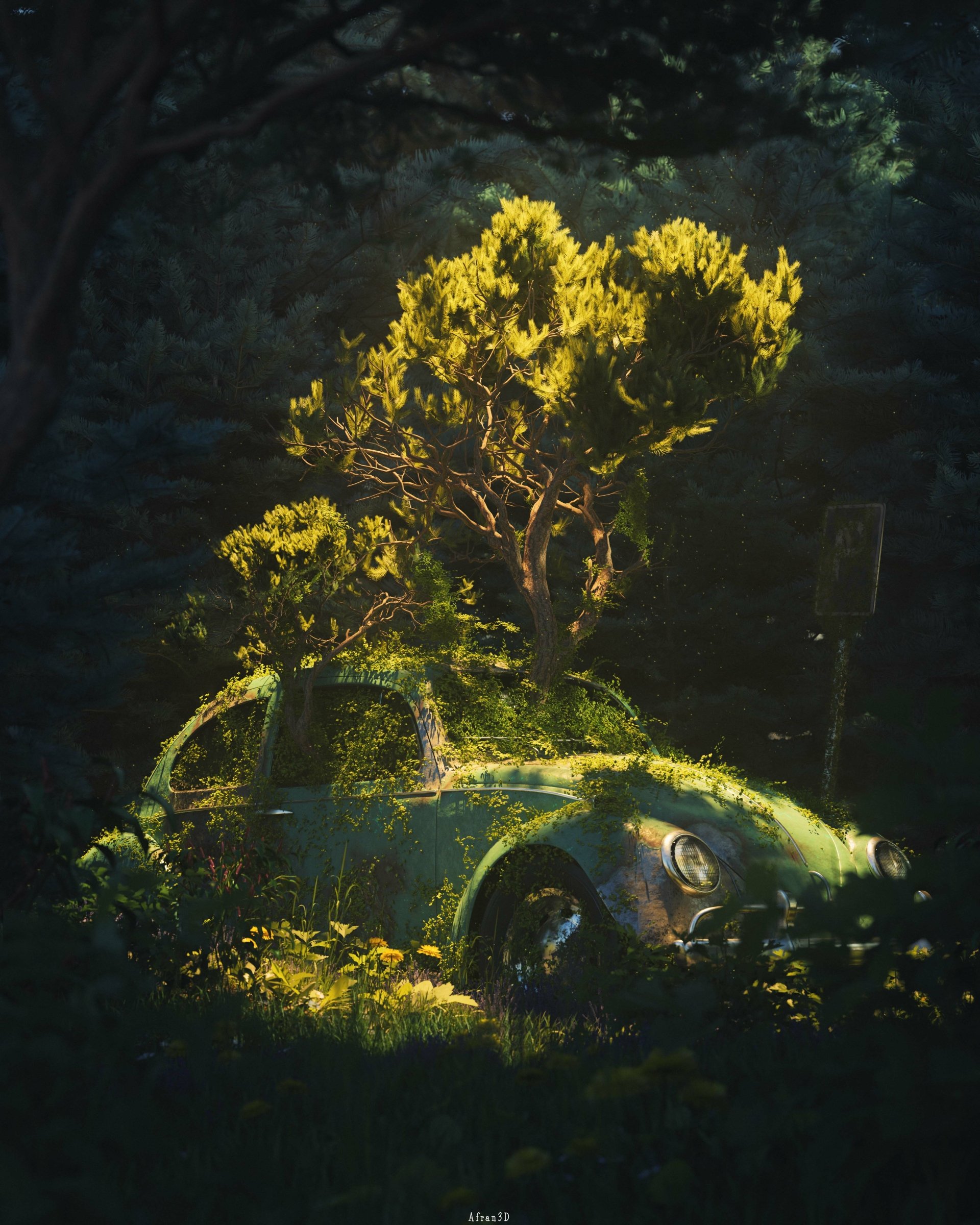 Download Vehicle Wreck Art