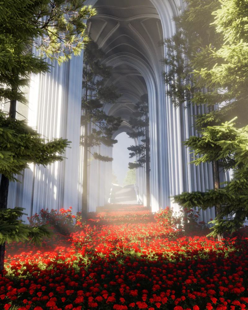  Rose Cathedral by Carrotwithak