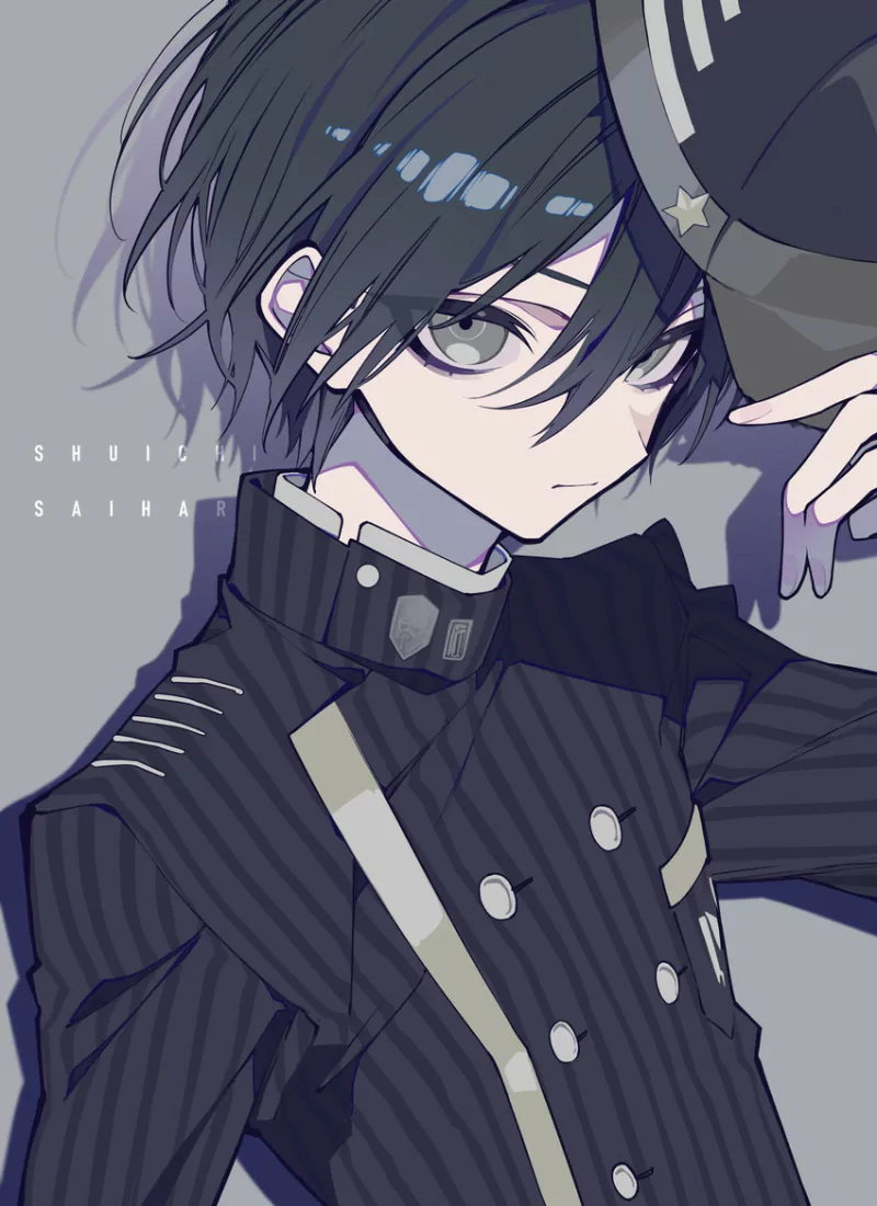 Shuichi Saihara video game Danganronpa Image