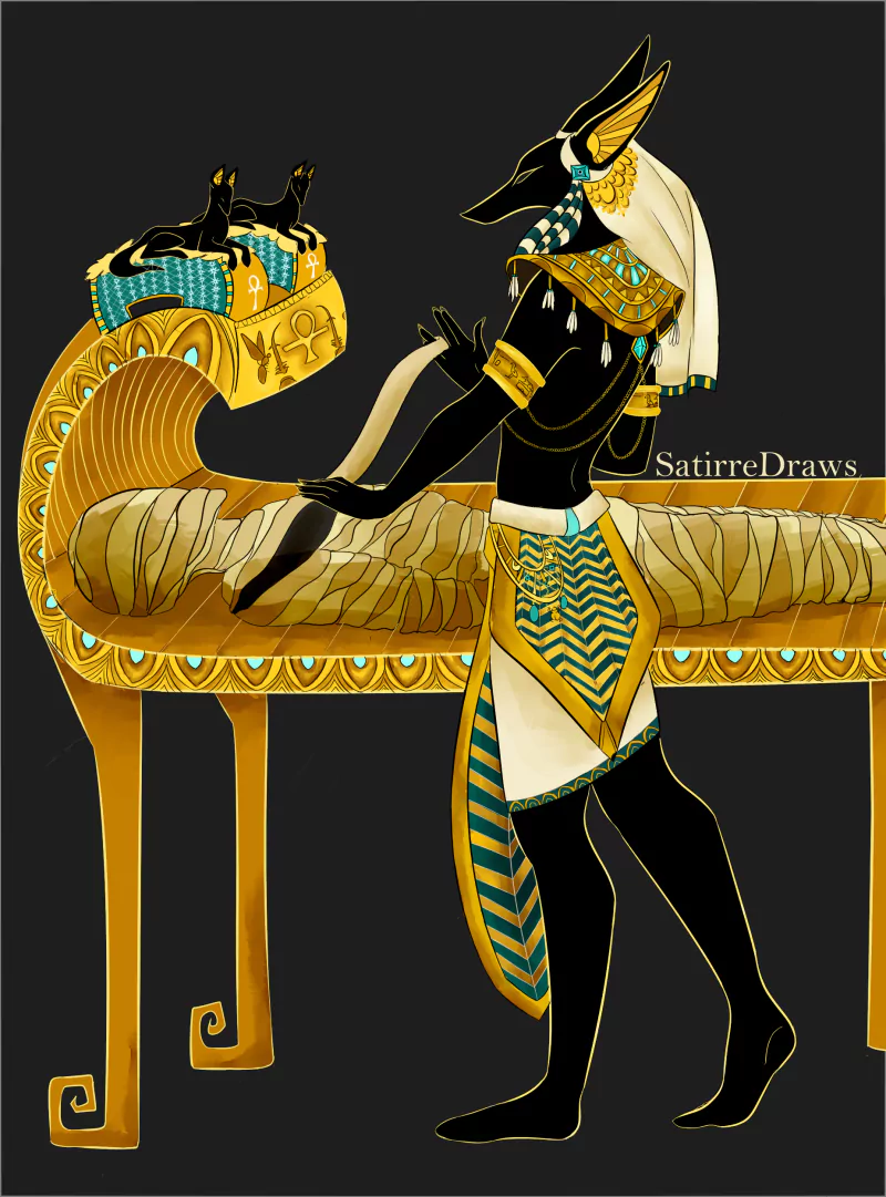  Anubis by SatirreDraws