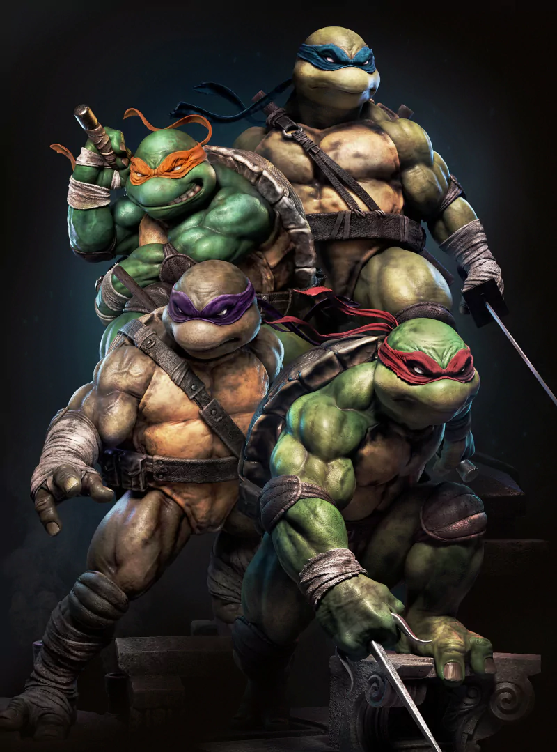 Michelangelo (TMNT) Donatello (TMNT) Leonardo (TMNT) Raphael (TMNT) Comic Teenage Mutant Ninja Turtles Image