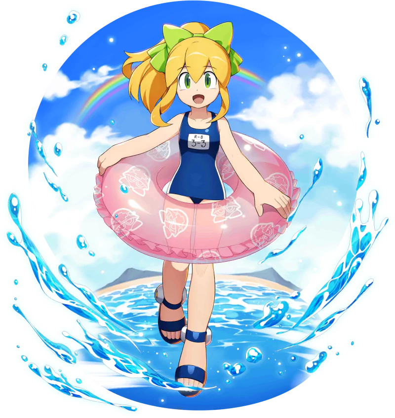 Roll (Mega Man) video game Mega Man X DiVE Image