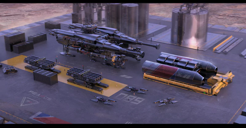  STAR ATLAS - Pearce R8 - KEYARTS 2 by GARY SANCHEZ