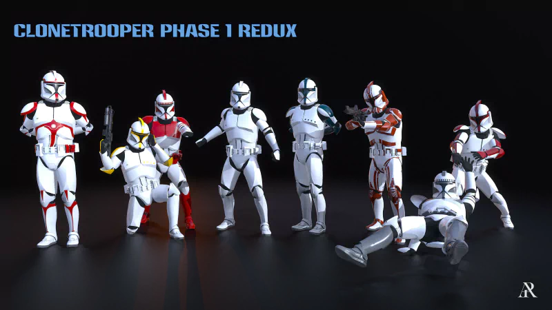  Clonetrooper Phase 1 Redux by Artur Rosário