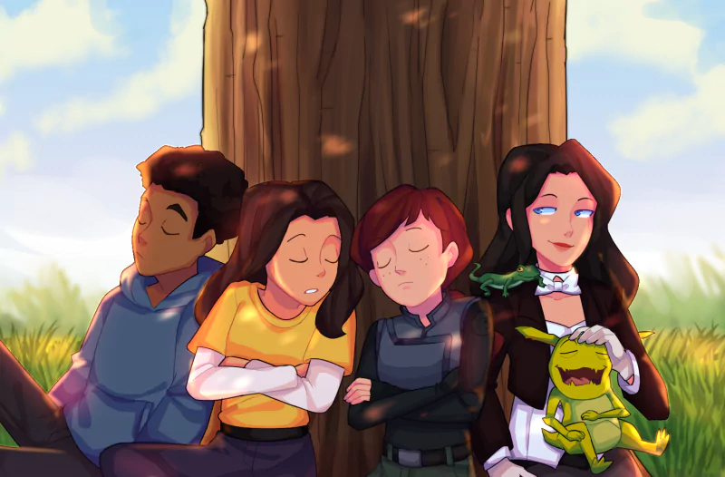 Khalid Nassour Traci Thirteen Mary Bromfield Zatanna 13 (DC Comics) TV Show Young Justice Image