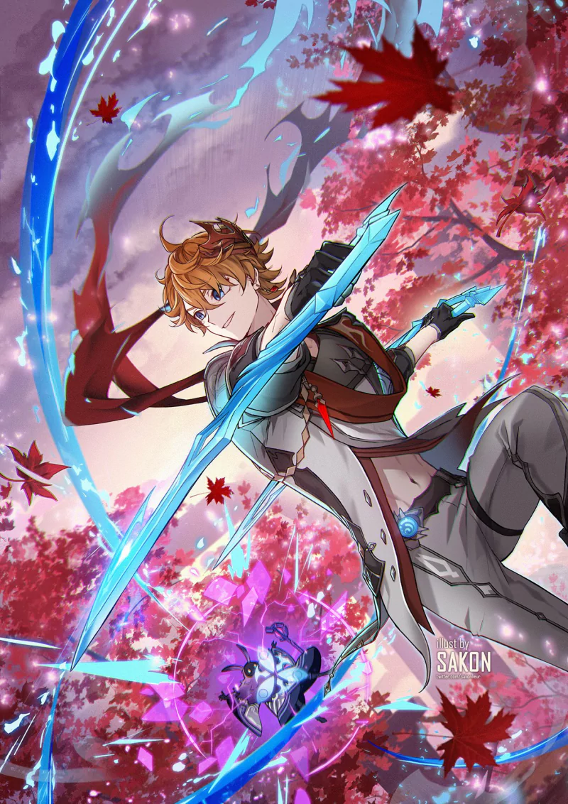 Tartaglia Childe (Genshin Impact) video game Genshin Impact Image