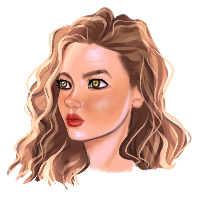  Stylized self portrait by Vanllem