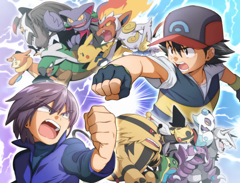 Staraptor (Pokémon) Gliscor (Pokémon) Buizel (Pokemon) Drapion (Pokémon) Torterra (Pokémon) Ninjask (Pokémon) Electivire (Pokémon) Aggron (Pokémon) Infernape (Pokémon) Froslass (Pokemon) Pikachu Ash Ketchum Paul (Pokémon) Anime Pokemon Image