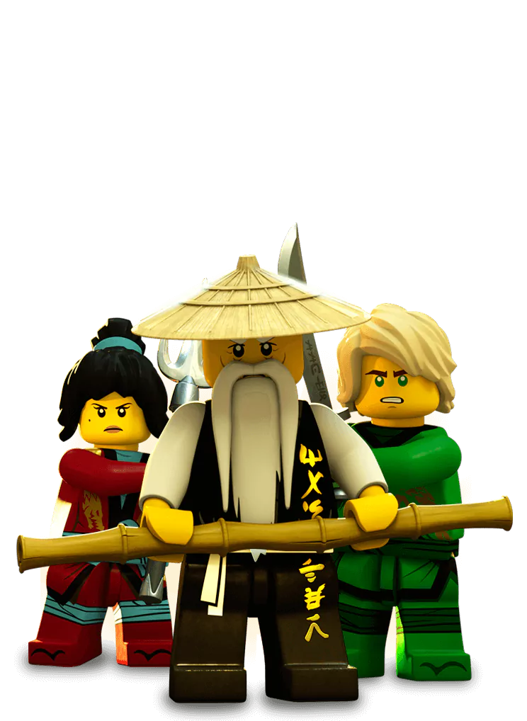Sensei Wu Lloyd Garmadon Nya (Ninjago) TV Show Lego Ninjago: Masters Of Spinjitzu Image