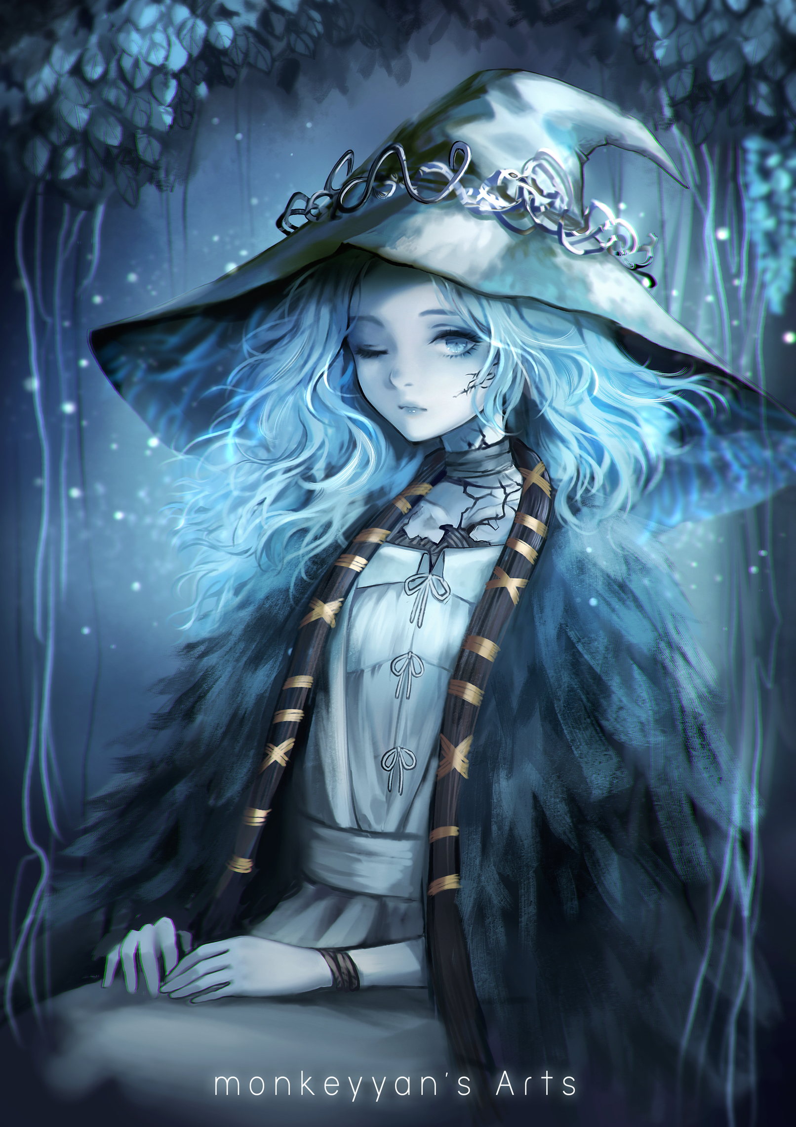 Elden Ring Art by monkeyyan