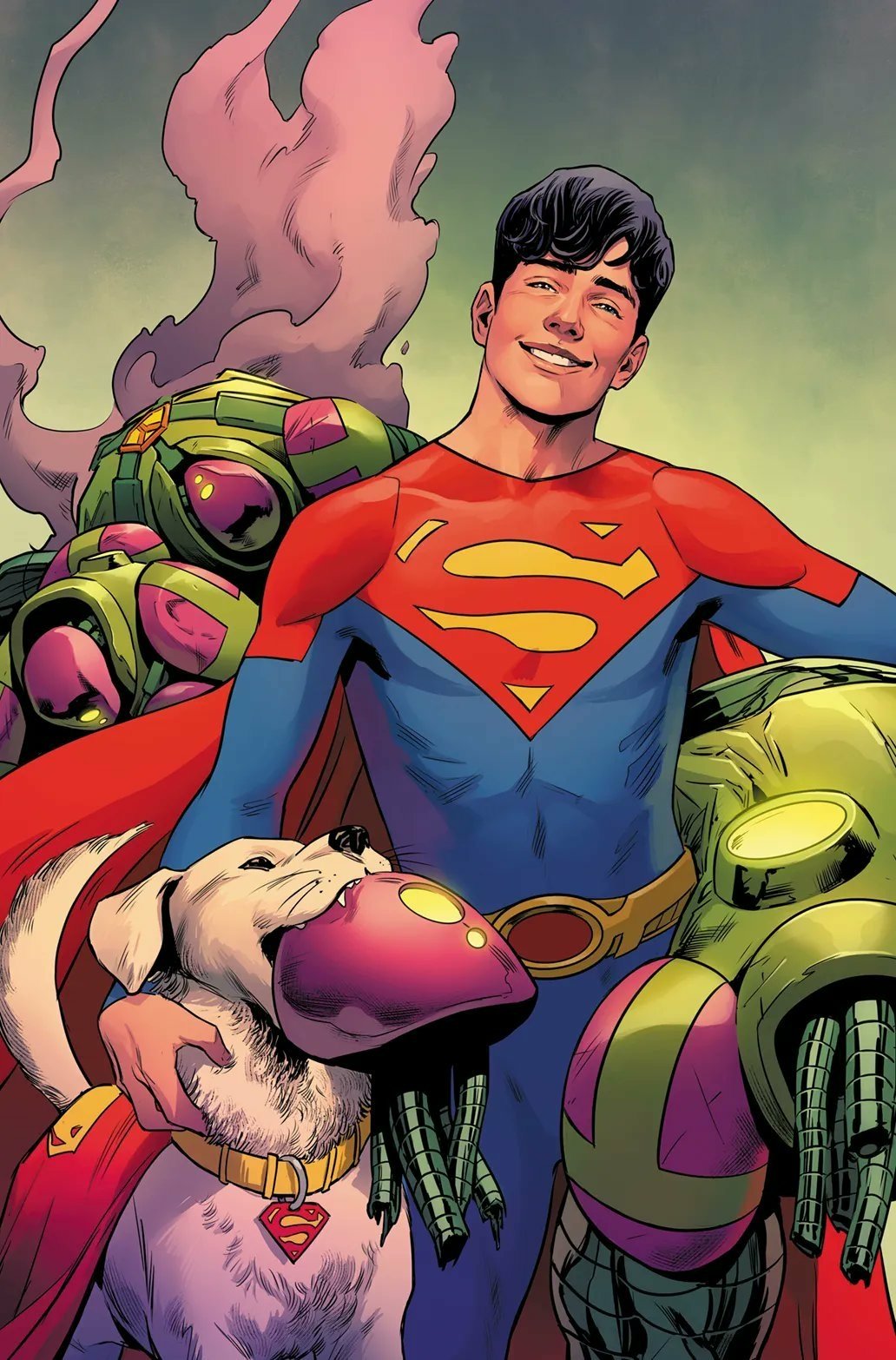 Download Krypto (DC Comics) Jon Kent Comic Superman: Son Of Kal-El Art
