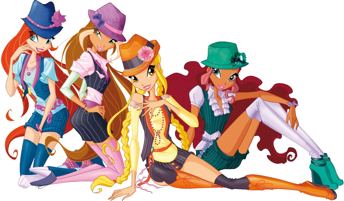 Download Stella (Winx Club) Aisha (Winx Club) Flora (Winx Club) Bloom (Winx Club) TV Show Winx Club Art