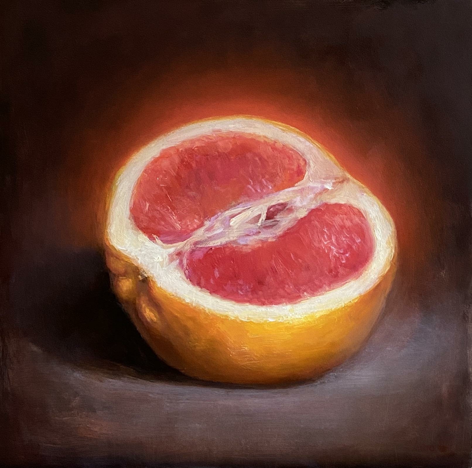 Grapefruit half by yanagolikova