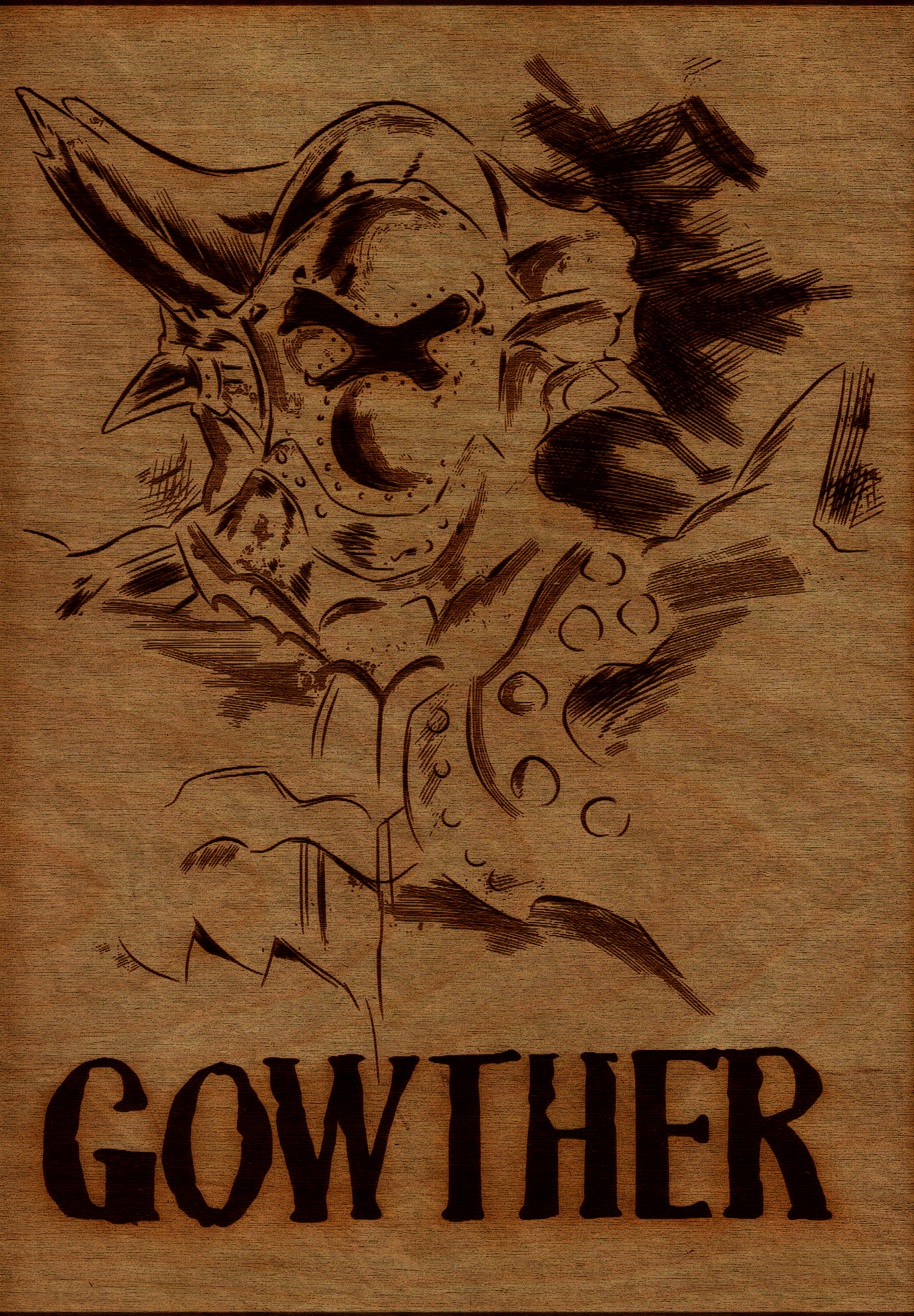 Download Gowther (The Seven Deadly Sins) Anime The Seven Deadly Sins Wanted Poster Art