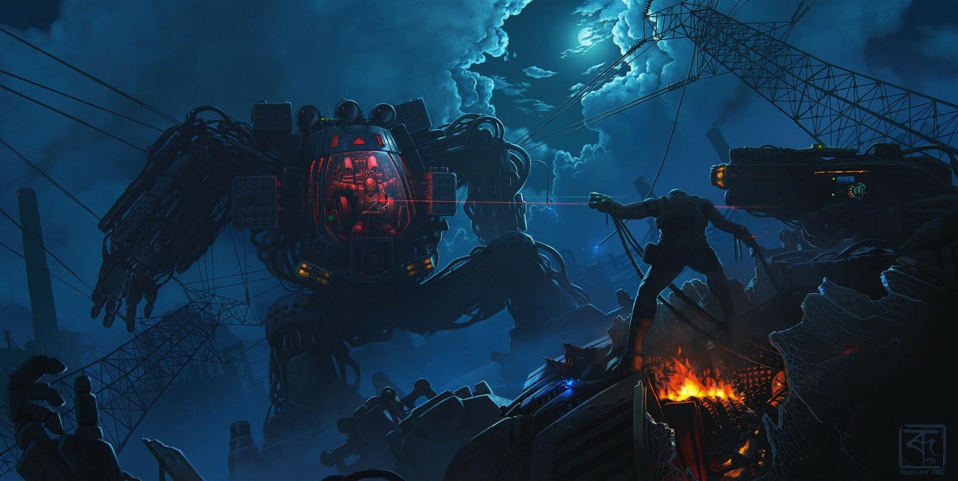 Download Sci Fi Battle Art