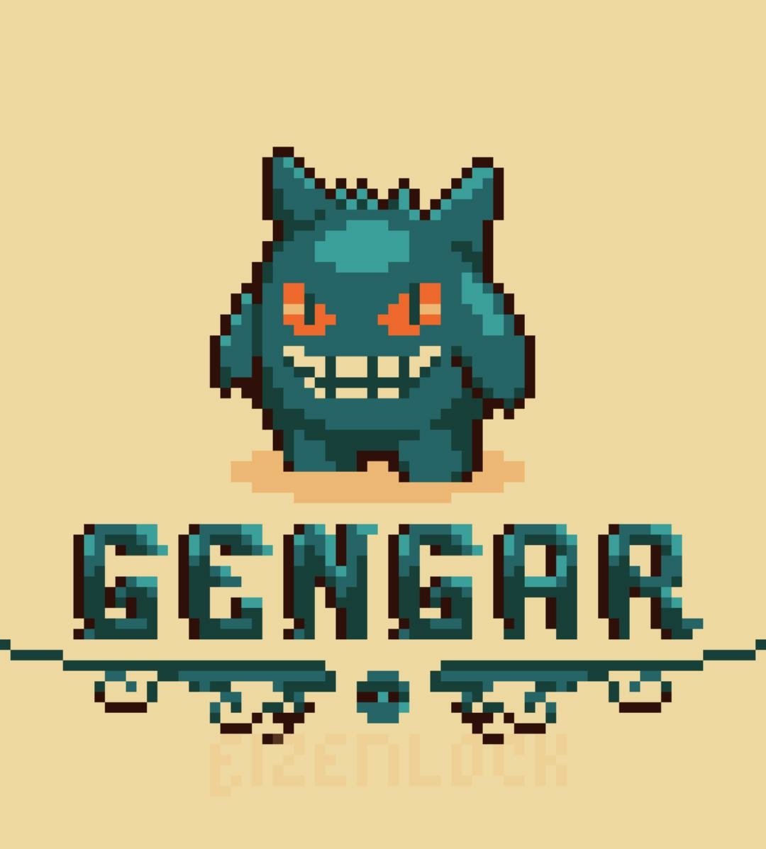 Download Gengar (Pokémon) Video Game Pokemon Art