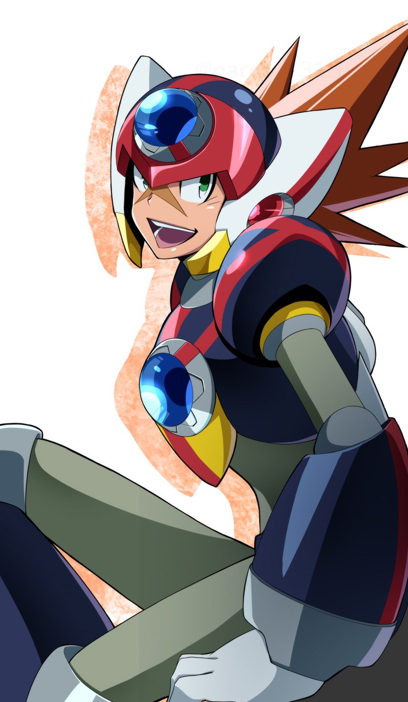 Download Axl (Mega Man) Video Game Mega Man X: Command Mission Art