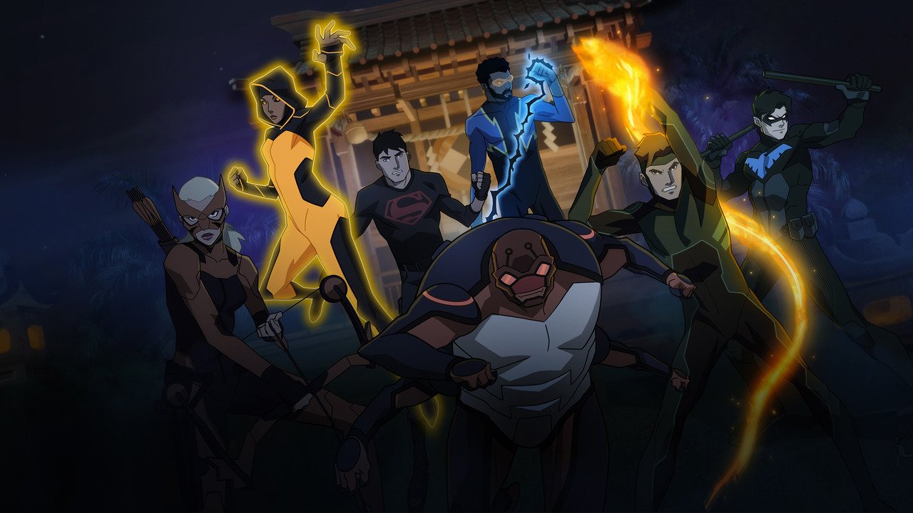 Download Conner Kent Black Lightning Halo (DC Comics) Geo Force Forager (DC Comics) TV Show Young Justice Art