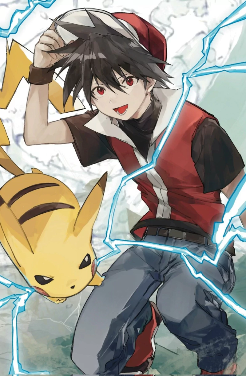 Pikachu Red (Pokémon) video game Pokemon Image