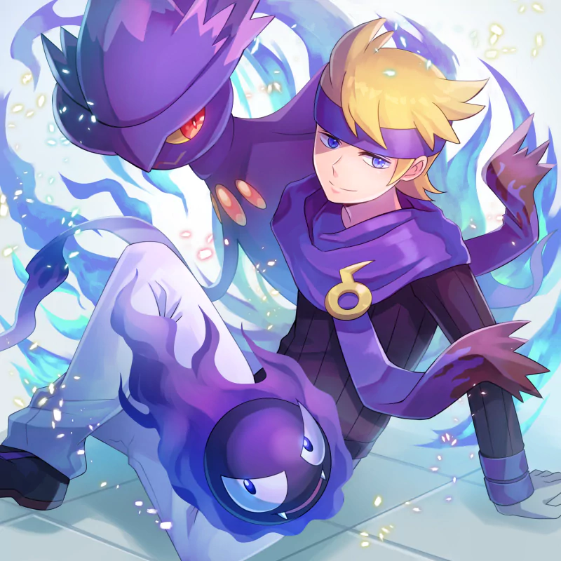 Morty (Pokémon) video game Pokémon: HeartGold and SoulSilver Image
