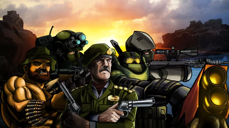  The Menu Art Of The Game Strike Force Heroes 2 by Michael Sleva