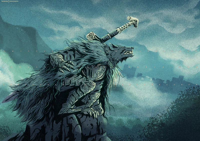 Blaidd the Half-Wolf video game Elden Ring Image