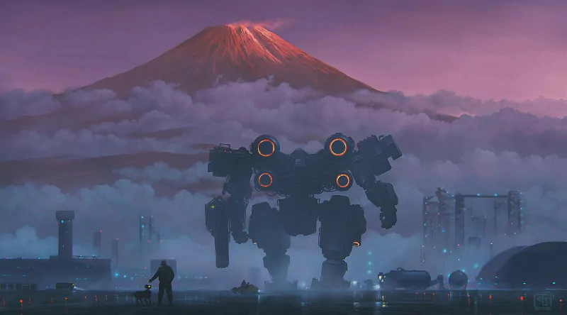  Neo Nippon 2044 - Camp Fuji by Rupam Raaj R