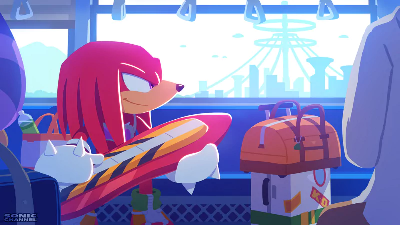 Knuckles the Echidna video game Sonic the Hedgehog Image
