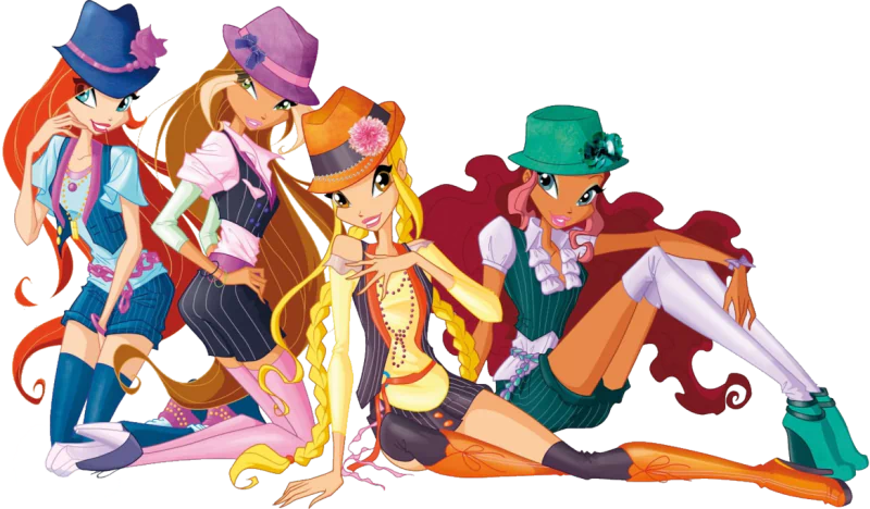 Stella (Winx Club) Aisha (Winx Club) Flora (Winx Club) Bloom (Winx Club) TV Show Winx Club Image