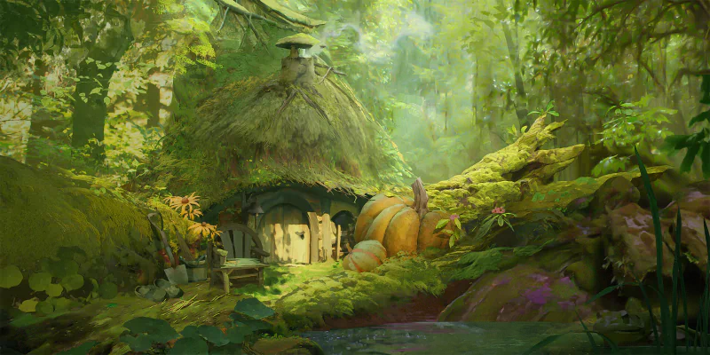  Forest Dwelling by Daniel Romanovsky