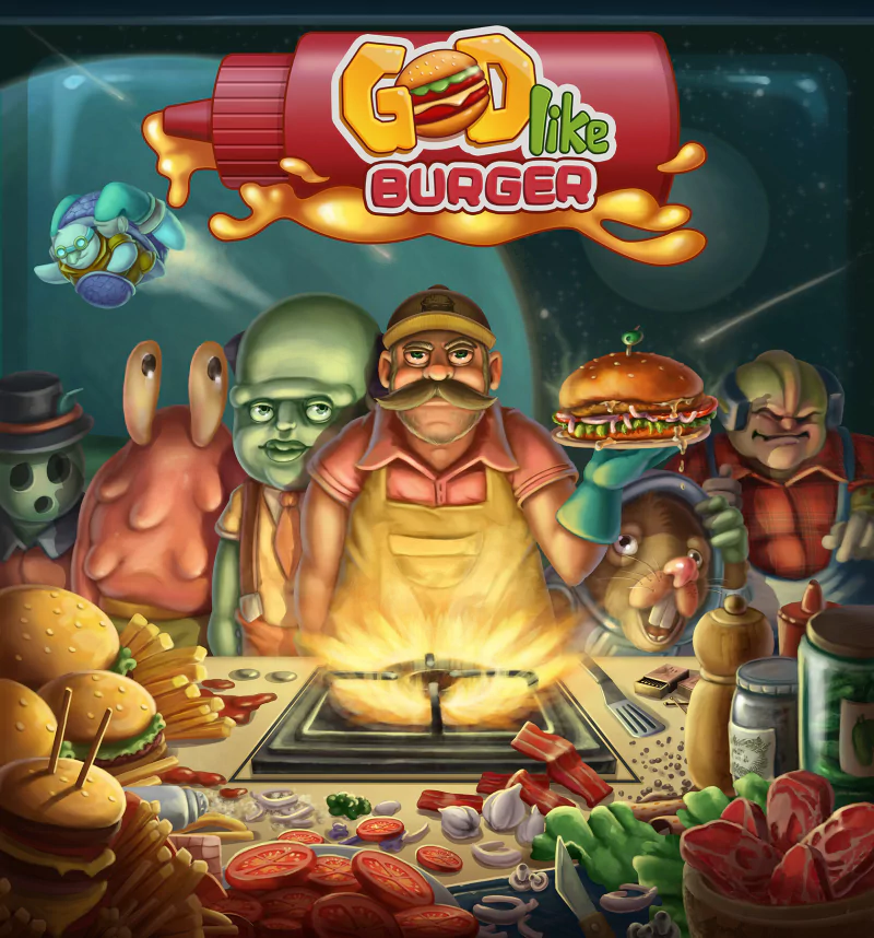 video game Godlike Burger Image