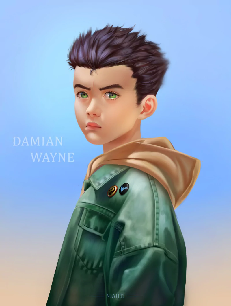 Damian Wayne Comic Robin (DC Comics) Image