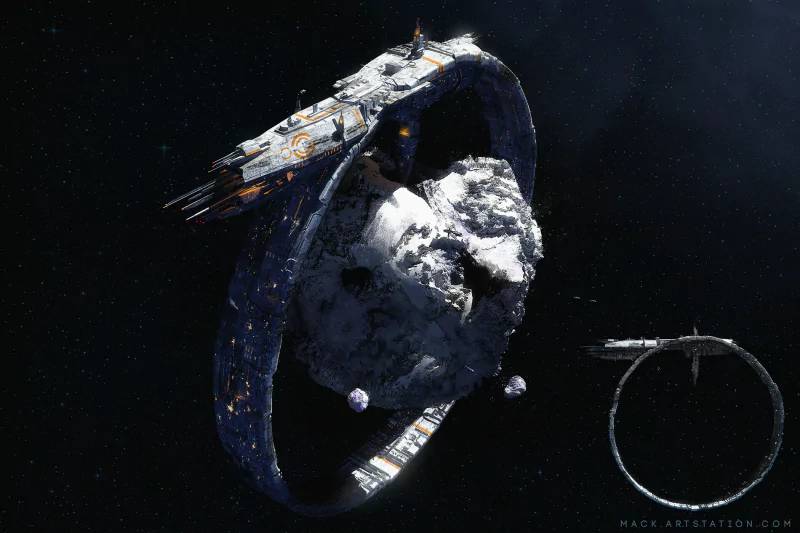  Vesperian Mining Ring by Mack Sztaba