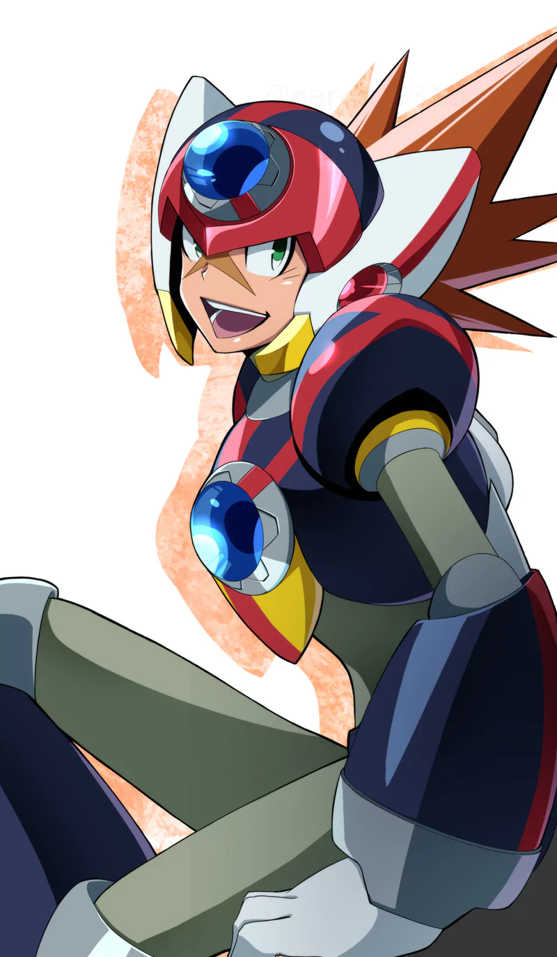 Axl (Mega Man) video game Mega Man X: Command Mission Image