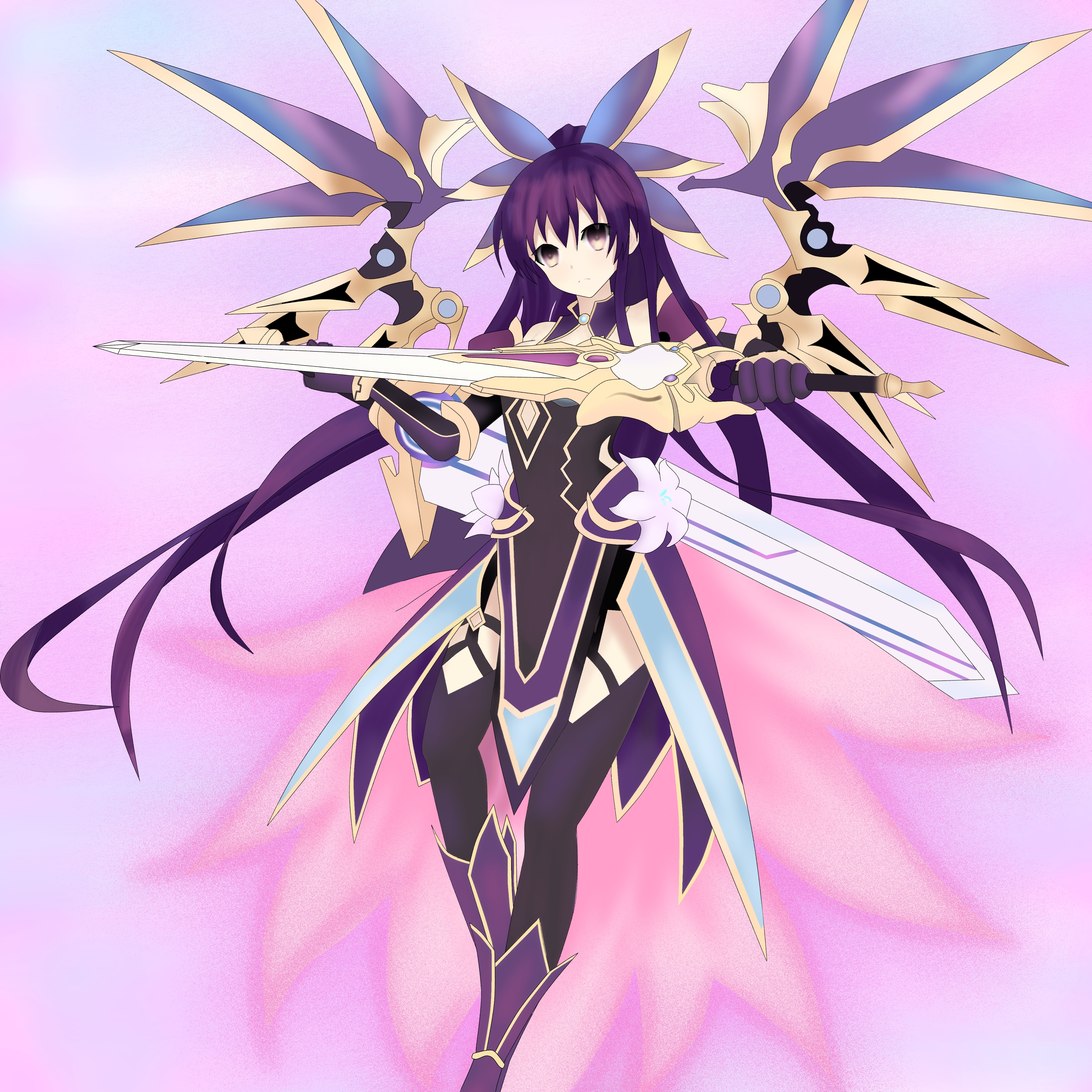 Date a Live Tohka yatogami by 3d art