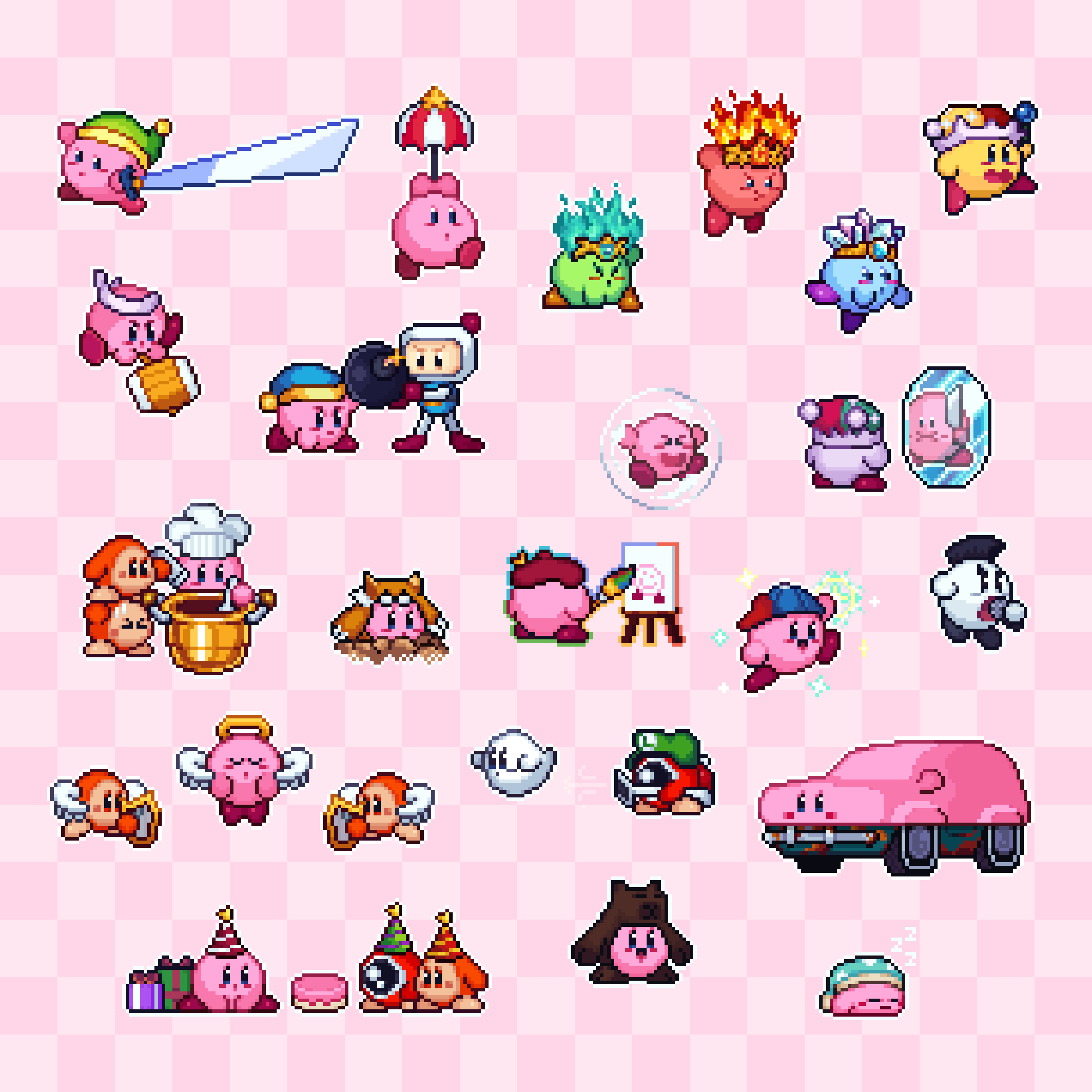 Kirby Copy Abilities