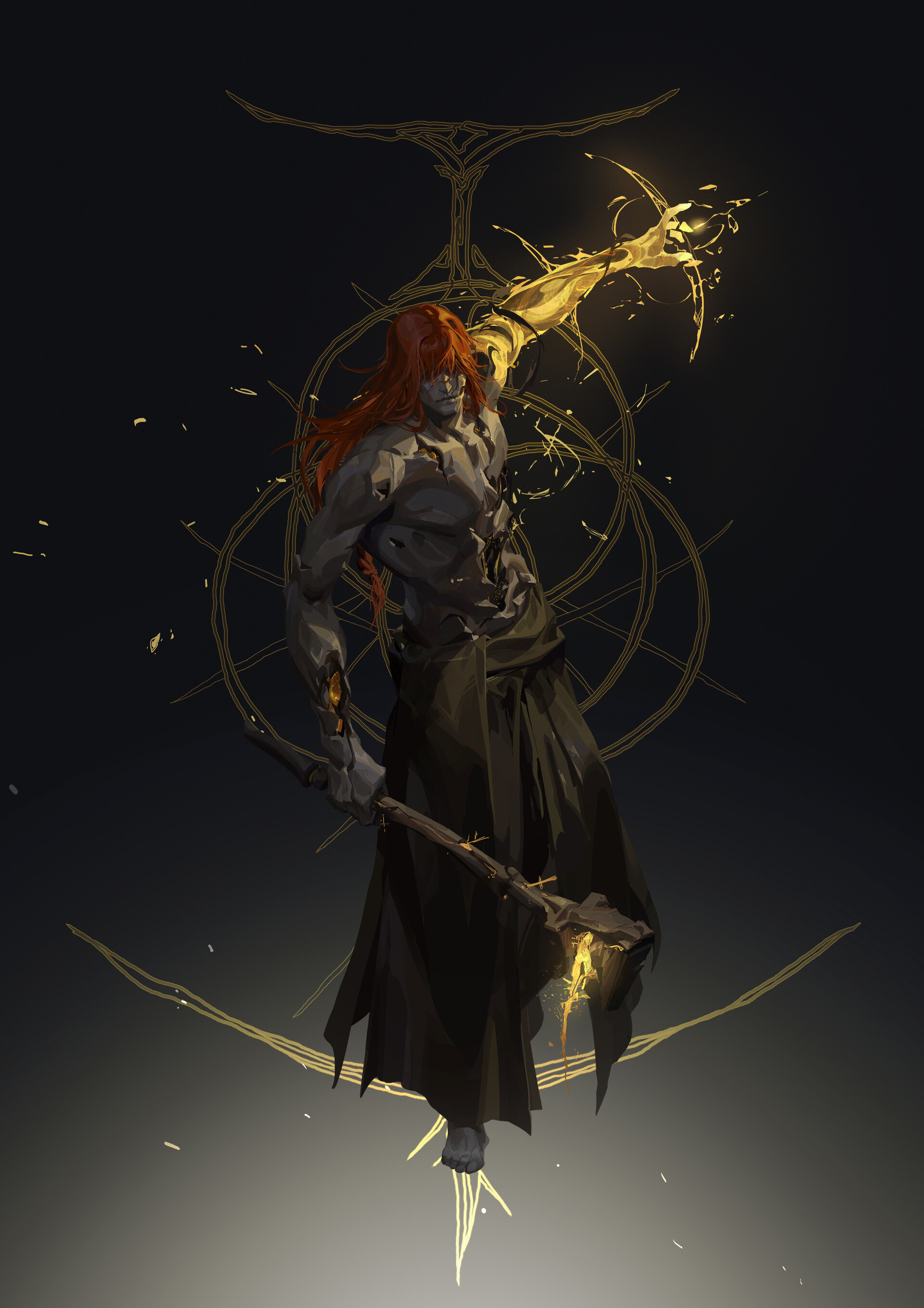 ArtStation - Radagon of the Golden Order, Elden Ring FanArt