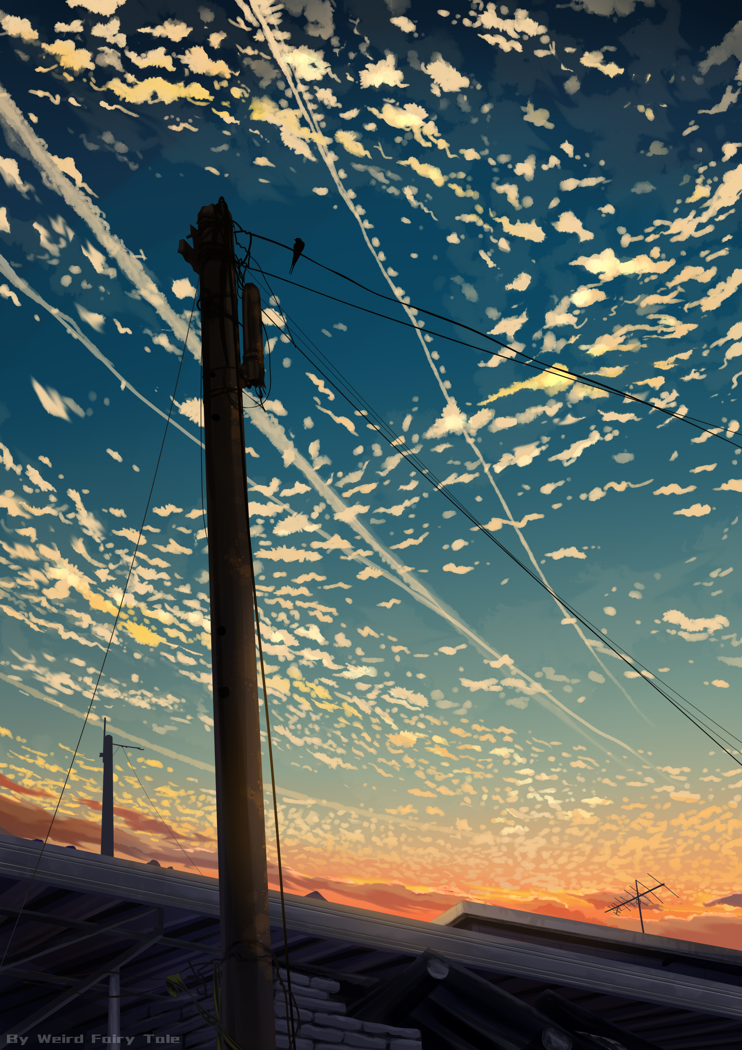 Anime Sky Art