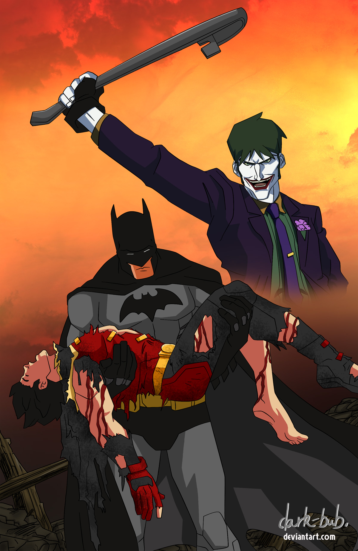 Death in the Family - Young Justice Style by dark-bub