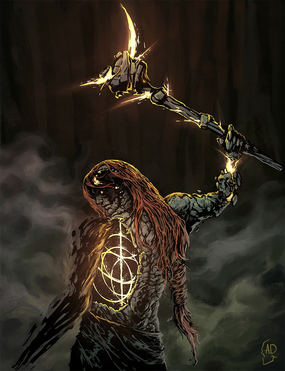 Download Radagon Of The Golden Order Video Game Elden Ring Art