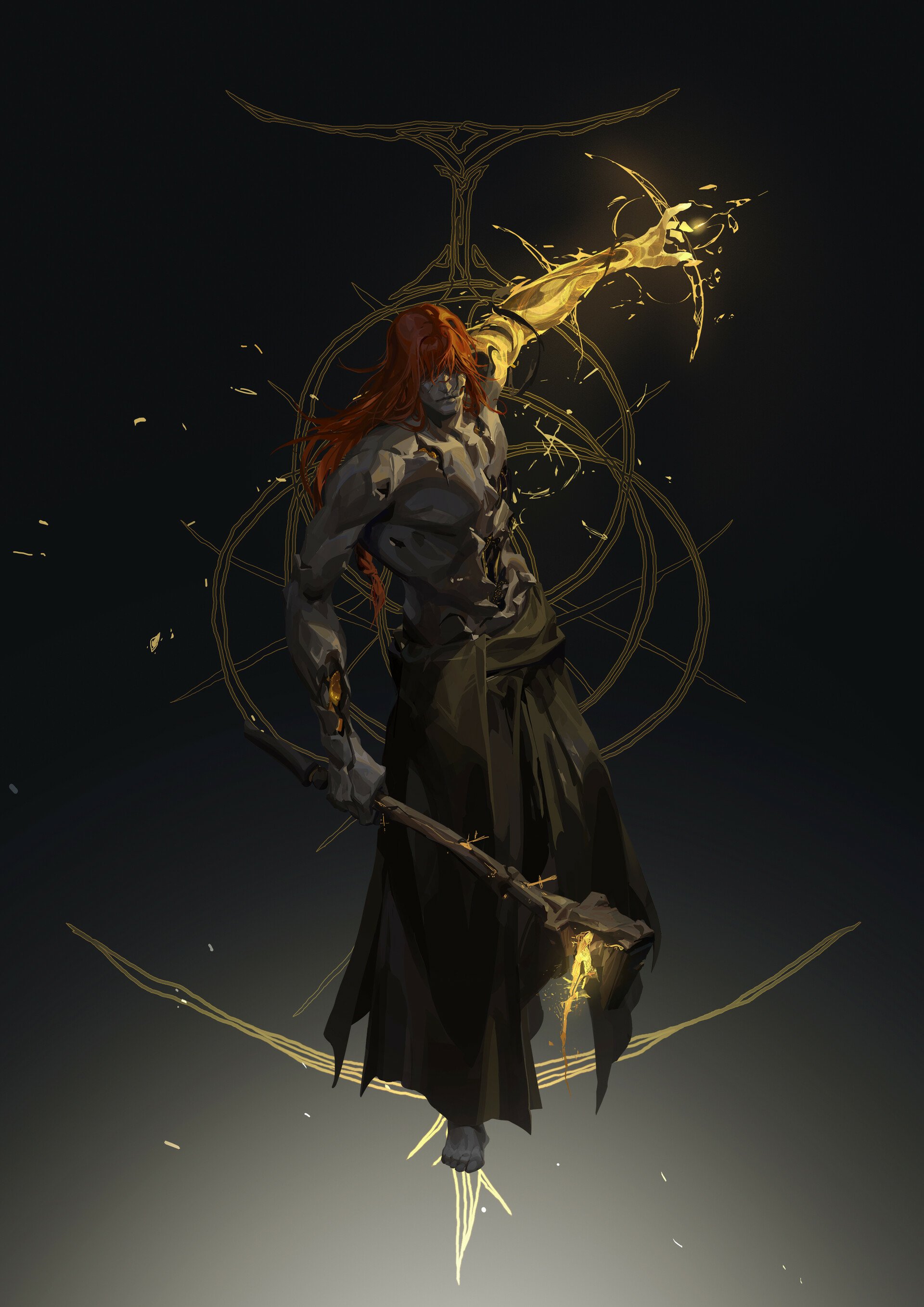 Download Radagon Of The Golden Order Video Game Elden Ring Art