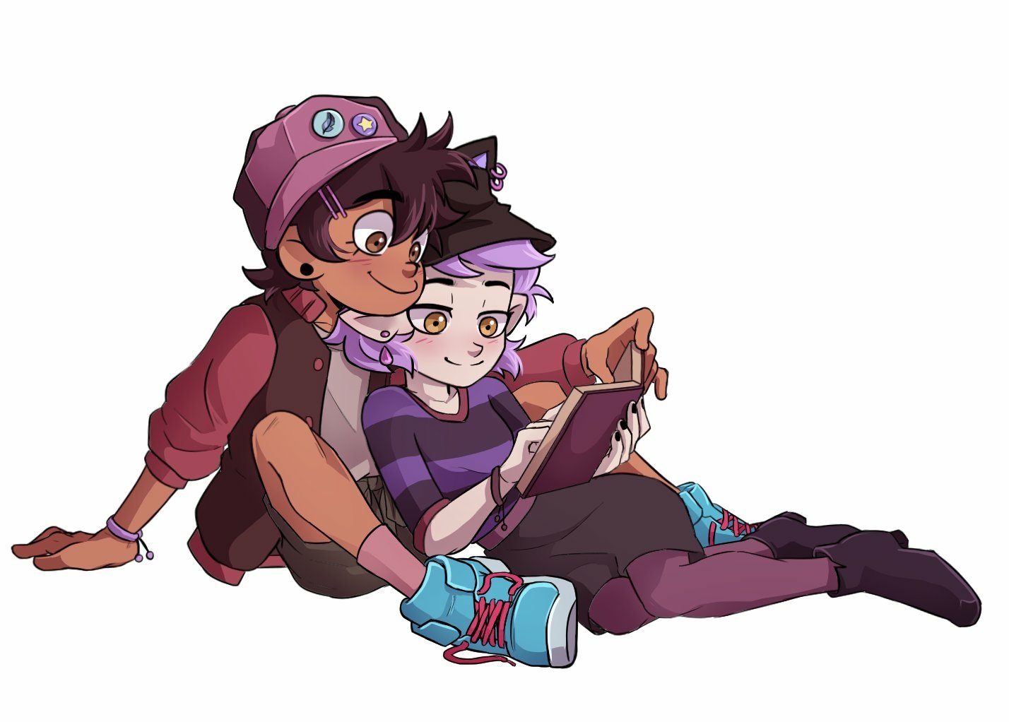 Download Amity Blight Luz Noceda TV Show The Owl House Art