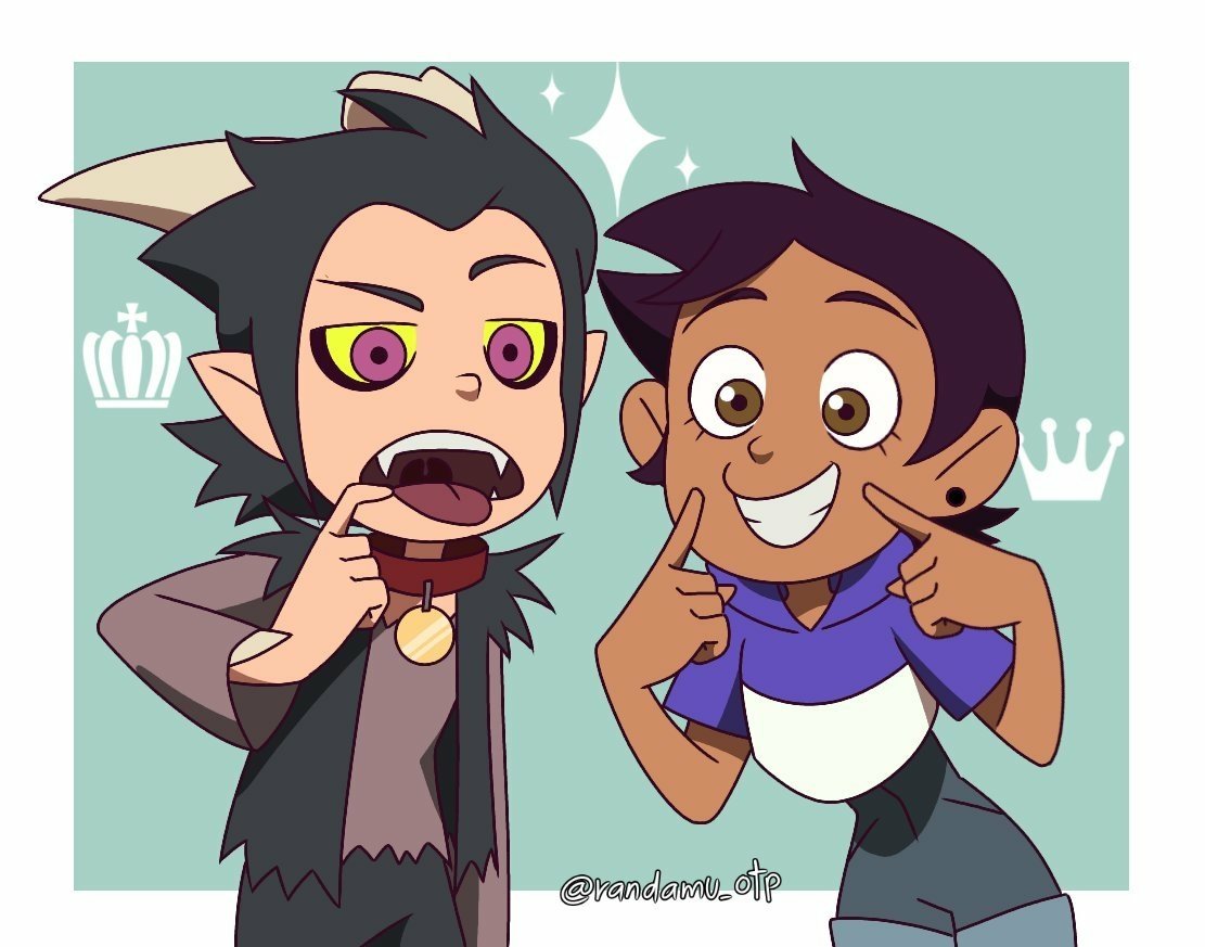 Download Luz Noceda King Clawthorne TV Show The Owl House Art