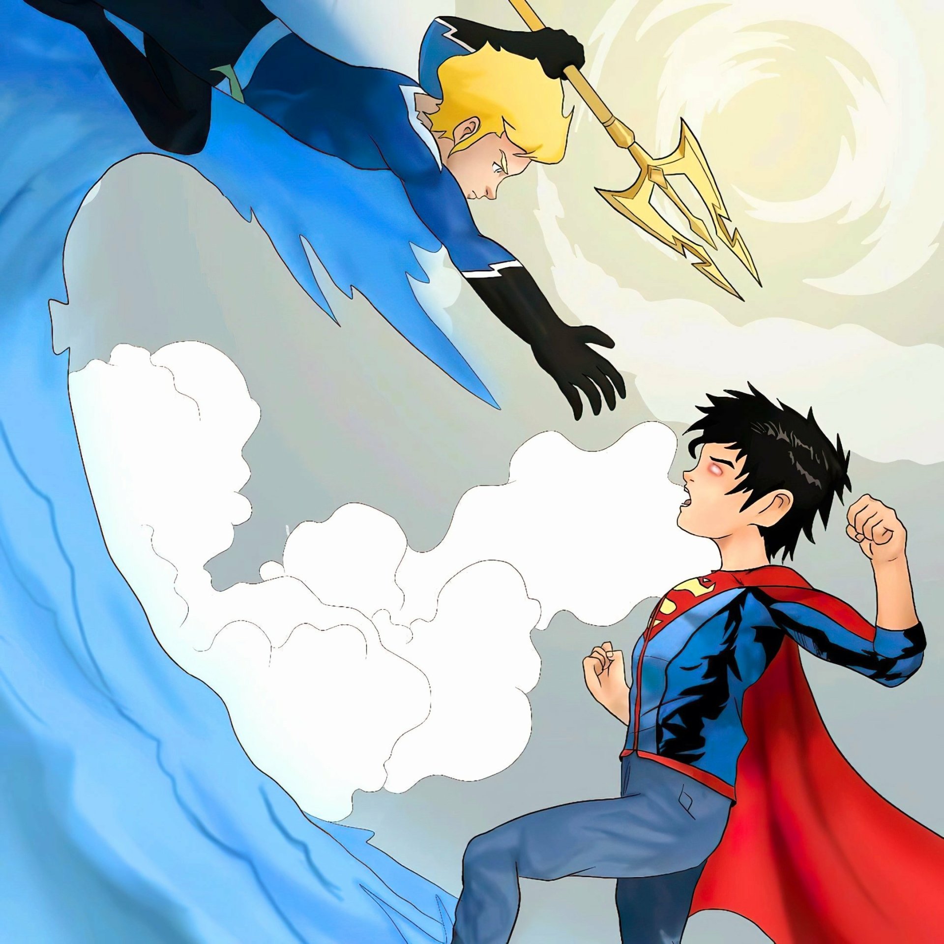 Download Jon Kent Artur Curry Comic DC Comics Art