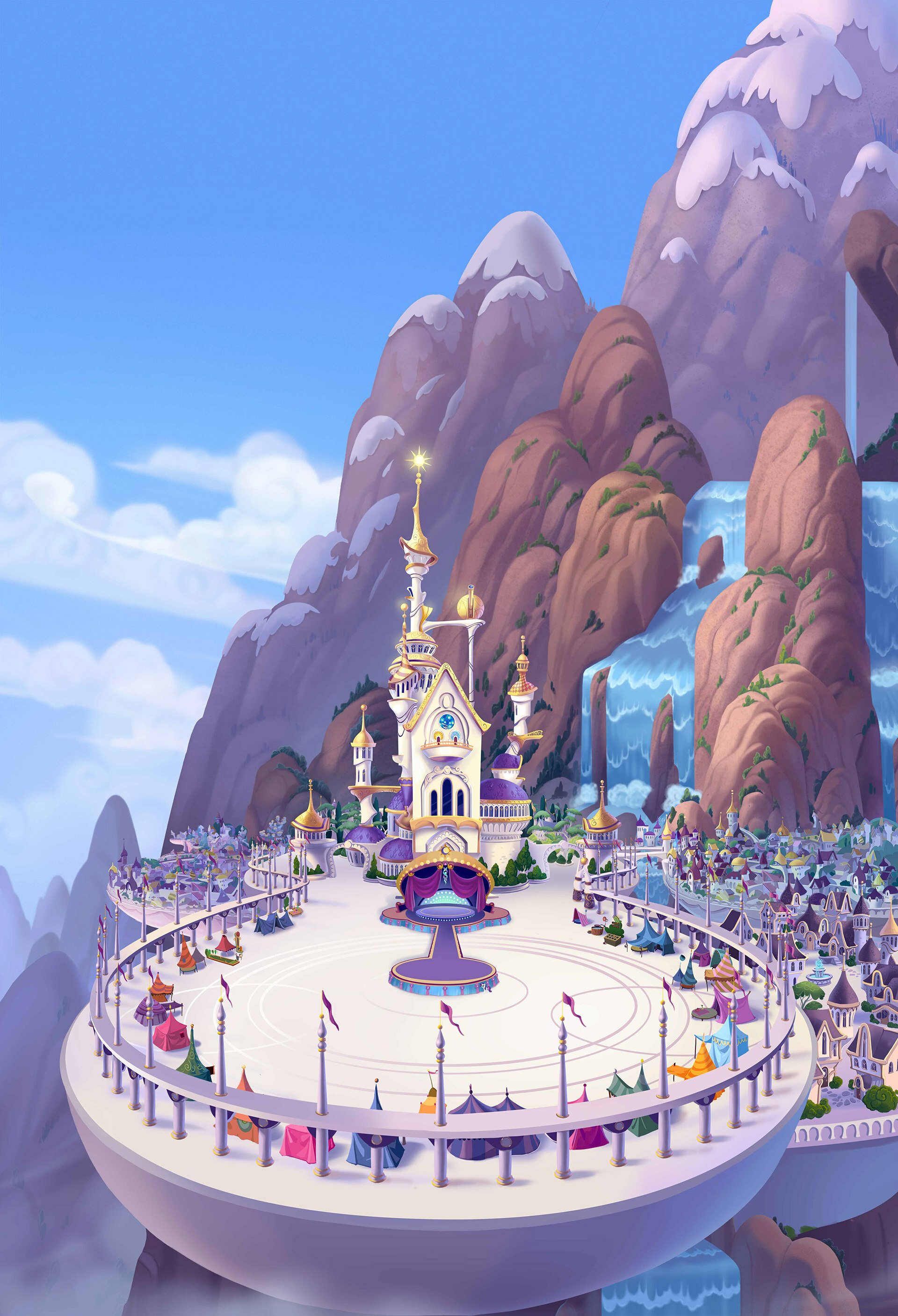 Download Canterlot (My Little Pony) Movie My Little Pony: The Movie Art