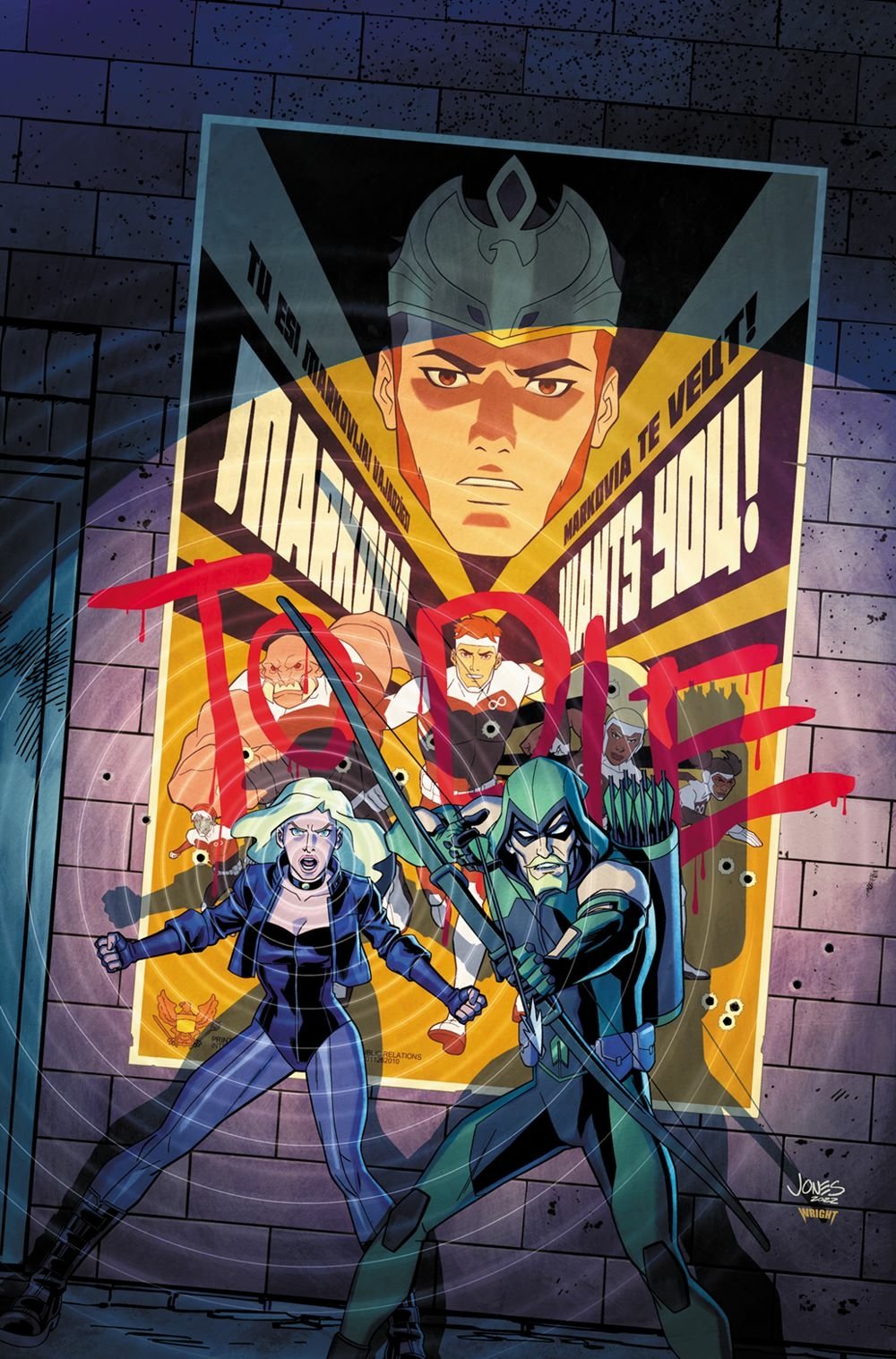 Download Green Arrow Oliver Queen Dinah Lance Black Canary Comic Young Justice Art