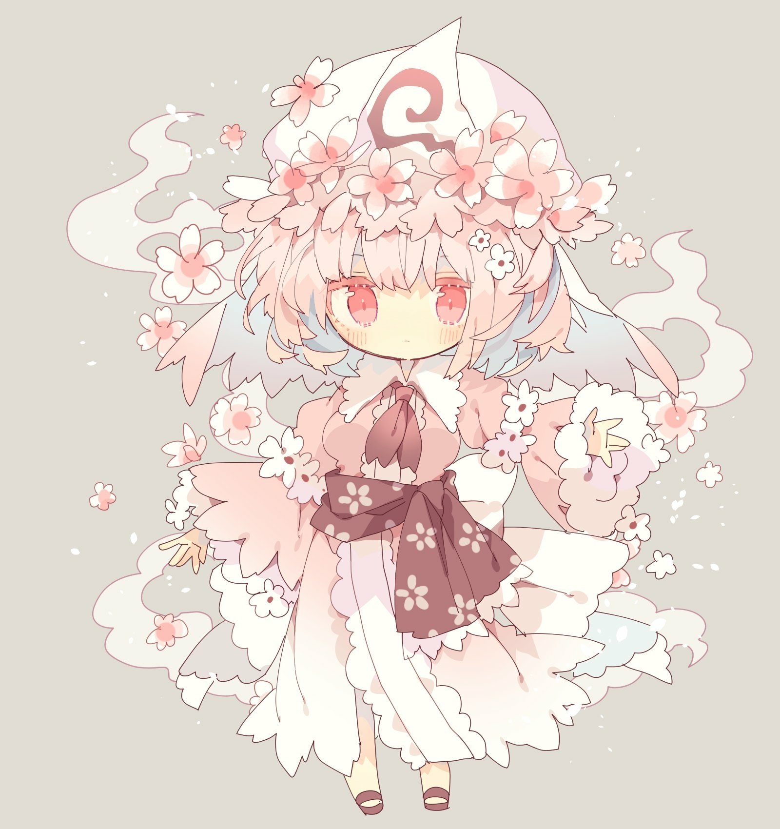 Download Yuyuko Saigyouji Anime Touhou Art